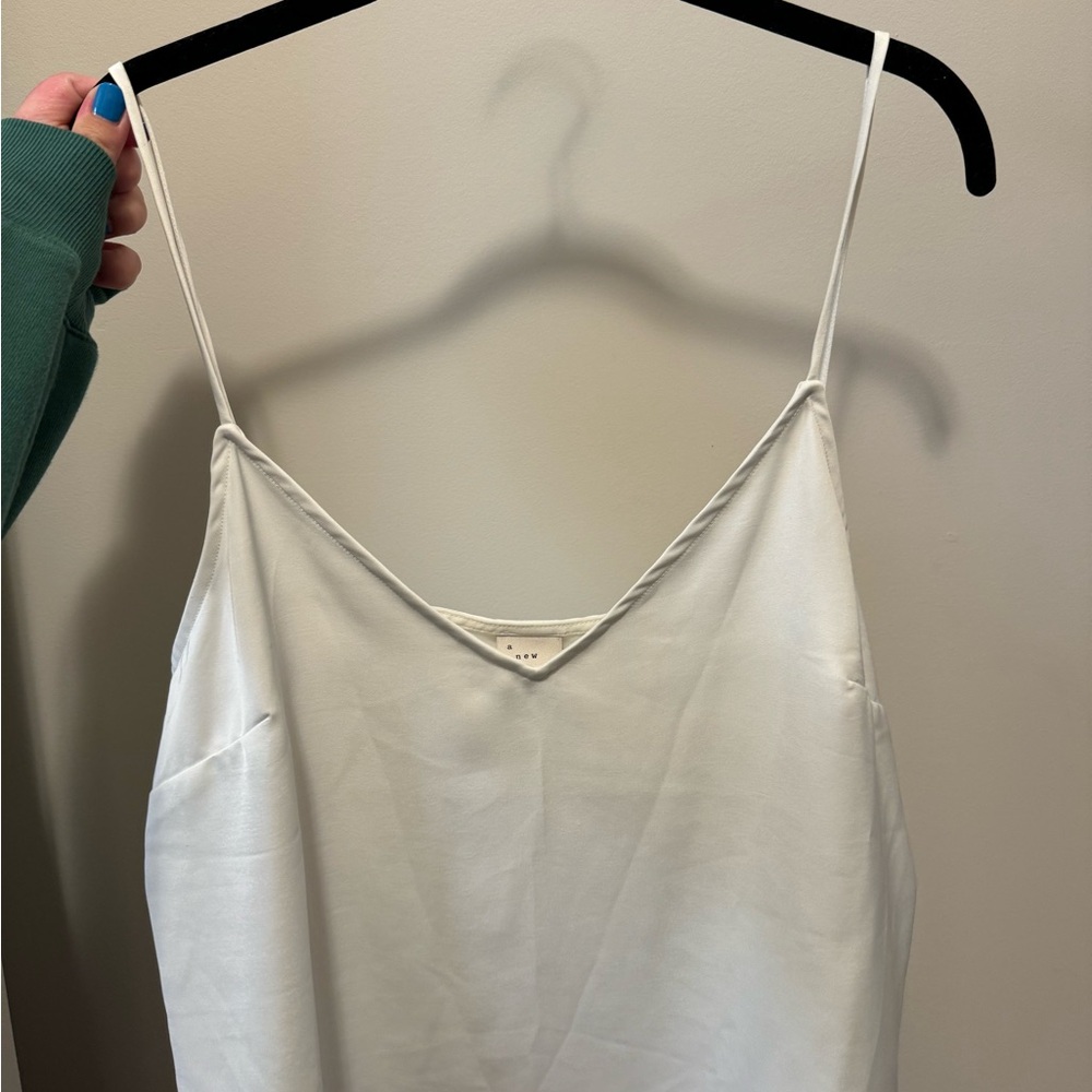 cute silk/like top!